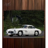 Металлическая табличка Mercedes-Benz 300SL (W198)